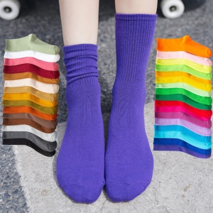 Chaussettes respirantes en coton  pour femme