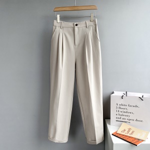 Pantalon de costume casual femme