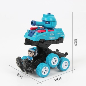 Voiture Char à canon déformable pour enfants de  (4-6 ans)