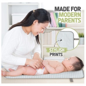 Coussinets à langer pour bébé portatifs imperméables