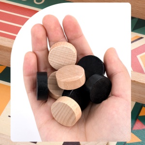 Jeux d'échecs éjectables pour enfants en bois