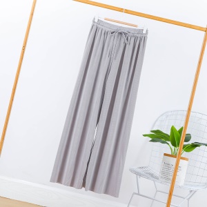 Pantalon casual pour femmes avec élastique et ample