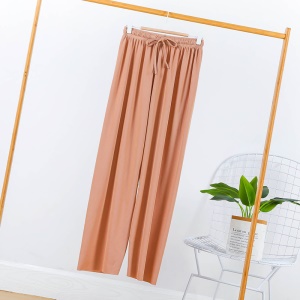 Pantalon casual pour femmes avec élastique et ample