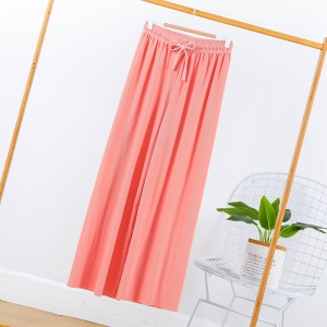 Pantalon casual pour femmes avec élastique et ample