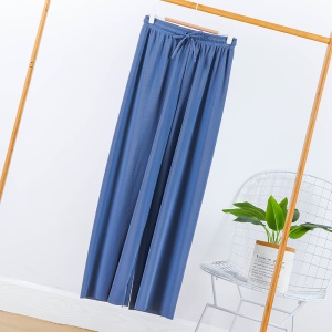 Pantalon casual pour femmes avec élastique et ample