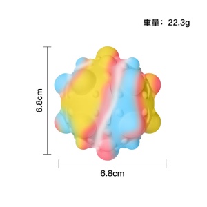 Jouet Balle en silicone anti-stress