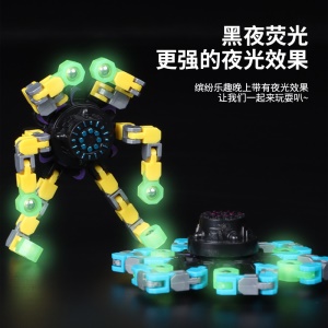 Jouets gyroscopiques peuvent être déformées et lumineuses