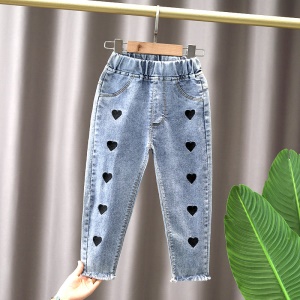 Jeans décontractés pour filles