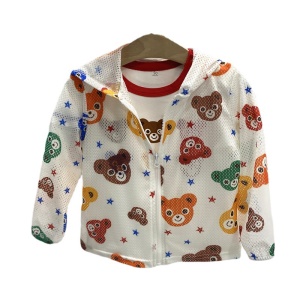 Manteau enfant avec capuche respirant