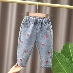 Jeans décontractés pour filles