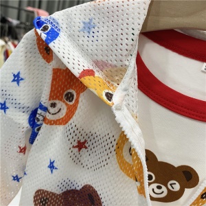 Manteau enfant avec capuche respirant