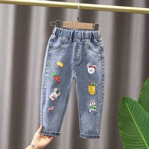 Jeans décontractés pour filles