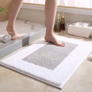 Tapis de sol de salle de bain épais absorbant et antidérapant
