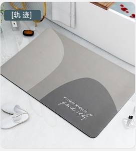 Tapis de sol à séchage rapide absorbant l'eau antidérapant 600 * 400mm