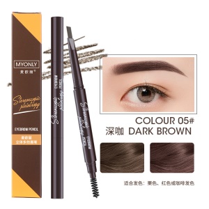 Crayon à sourcils multi-effets tridimensionnel Mai Oli double tête