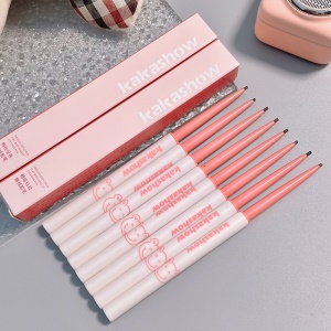Kakashow Eyeliner imperméable à l'eau, résistant à la transpiration, pas facile à vigneter, extrêmement fin