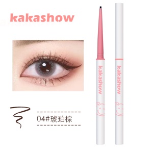 Kakashow Eyeliner imperméable à l'eau, résistant à la transpiration, pas facile à vigneter, extrêmement fin