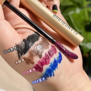 Maquillage Magic Color Slim Long Rouleau Incliné Mascara épais Imperméable à l'eau, anti-transpiration et sans vignette