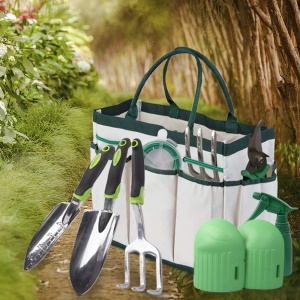 Ensemble d'outils de jardin, sécateurs herbe,  gants, ciseaux ensemble d'outils de plantation de jardin