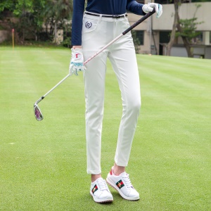 Pantalon long décontracté de golf pour femmes TTYGJ