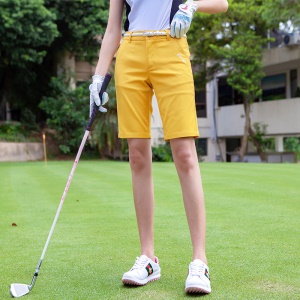 TYGJ Shorts décontractés de golf pour femme