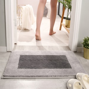 Tapis de sol de salle de bain épais absorbant et antidérapant