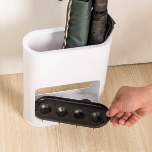 Porte-parapluie en plastique