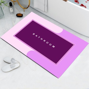 Tapis de sol en boue de diatomées souple absorbant et antidérapant