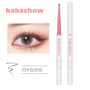 Kakashow Eyeliner imperméable à l'eau, résistant à la transpiration, pas facile à vigneter, extrêmement fin