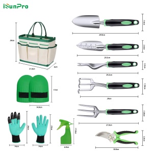 Ensemble d'outils de jardin, sécateurs herbe,  gants, ciseaux ensemble d'outils de plantation de jardin
