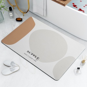 Tapis de sol à séchage rapide absorbant l'eau antidérapant 600 * 400mm