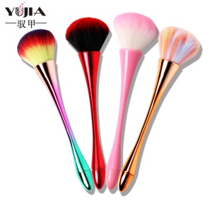 Brosse de maquillage acrylique avec manche long