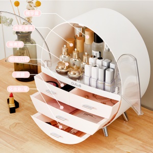 Boîte de rangement cosmétique type de tiroir étanche à la poussière
