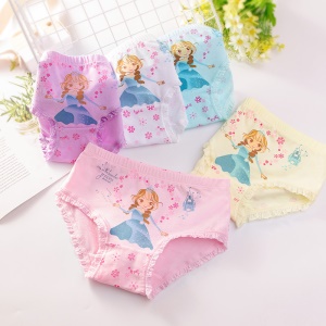 Slip pour petite fille  en tissu de coton
