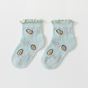 Chaussettes en coton maille pour bébé