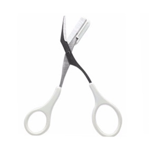 Peigne à sourcils en acier inoxydable pour éparation des sourcils