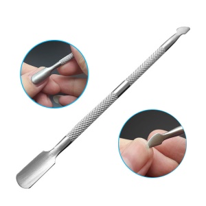 Ensemble d'outils de manucure Pousser le vernis à ongles spécial en acier inoxydable