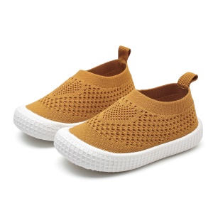 Chaussures pour bébé garçon et fille respirant semelle en caoutchouc souple