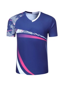 Maillot de tennis de table pour hommes et femmes respirant