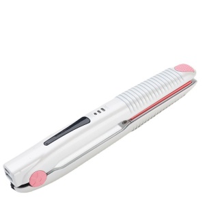 Lisseur à attelle électrique à double usage pour cheveux lissés ou bouclés Recharge USB sans fil