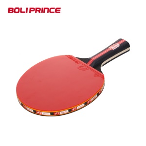 BOLIPRINCE Set de raquettes de ping-pong  (deux raquettes et trois balles)