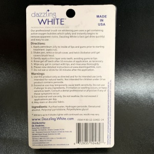 Dazzling WhiteKit de blanchiment de dents