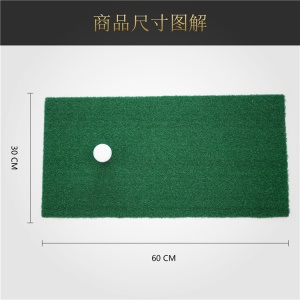 Coussin de frappe intérieur pour terrain de golf
