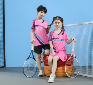 Maillot de tennis de table pour hommes et femmes respirant