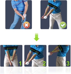 Ceinture de correction de posture de golf