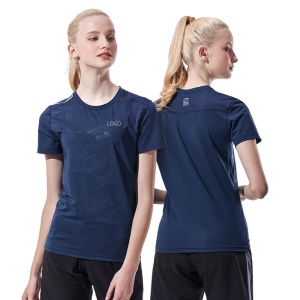 T-shirt de sport à col rond à séchage rapide