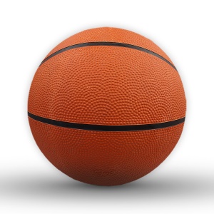 Ballon de basket en caoutchouc résistant à l'usure numéro 7