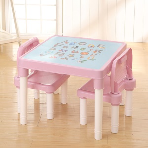 Table d'apprentissage en plastique pour enfants