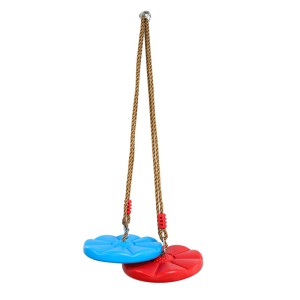 Balançoire à disque pour enfants avec pétales octogonaux Épaissie