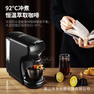 ZZUOM machine à café portable en acier inoxydable